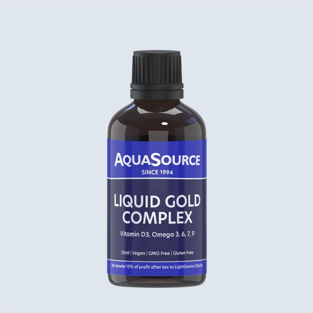 AquaSource Liquid Gold Complex Vitamin D3 - 50ml EULGLD050