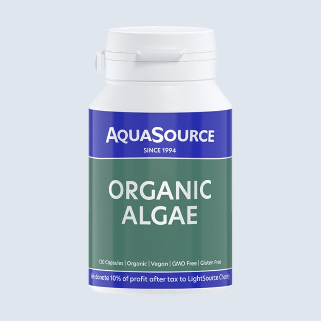 AquaSource Organic Algae - 120 Kapseln EUORGALC120